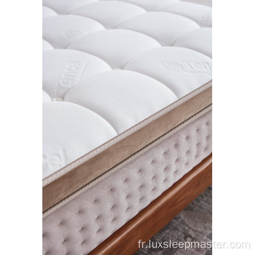 Matelas moderne de lit d&#39;hôtel de meubles de chambre à coucher